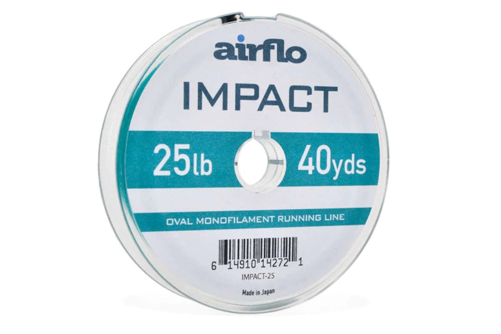 Airflo Impact Mono Running Line - 25lb 37m Aqua - Sportinglife Turangi 